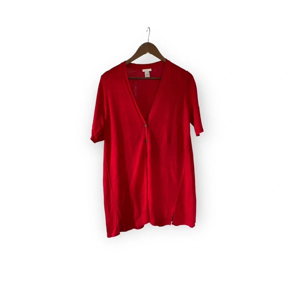 J. Jill linen blend sweater